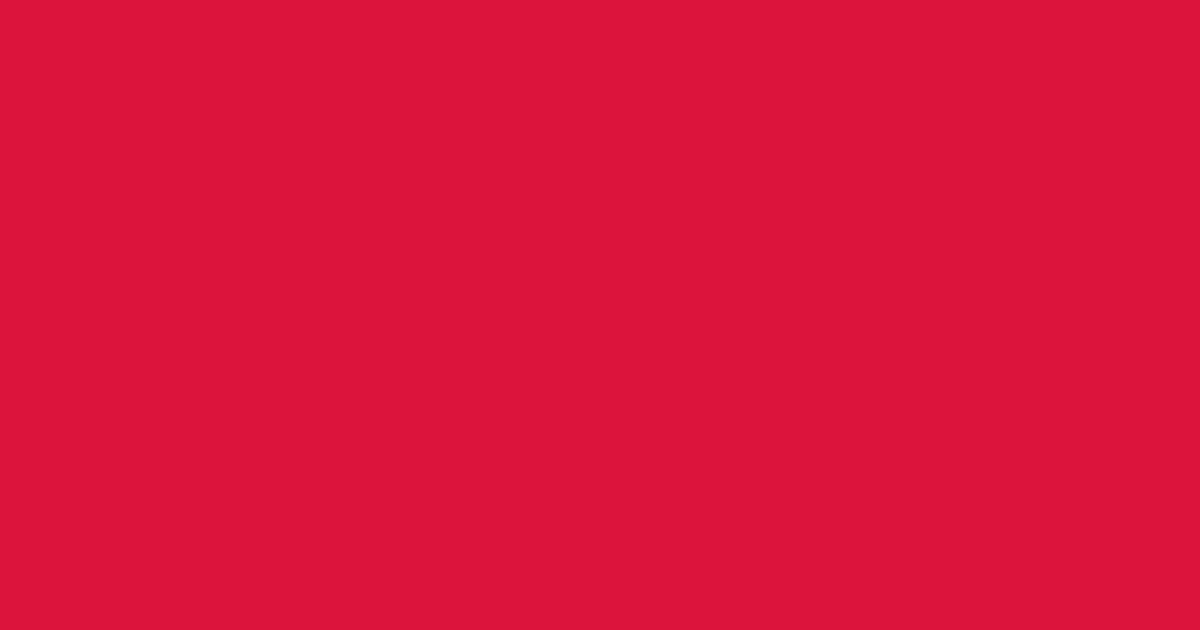 진홍 #DC143C 색상 미리보기 (Crimson)