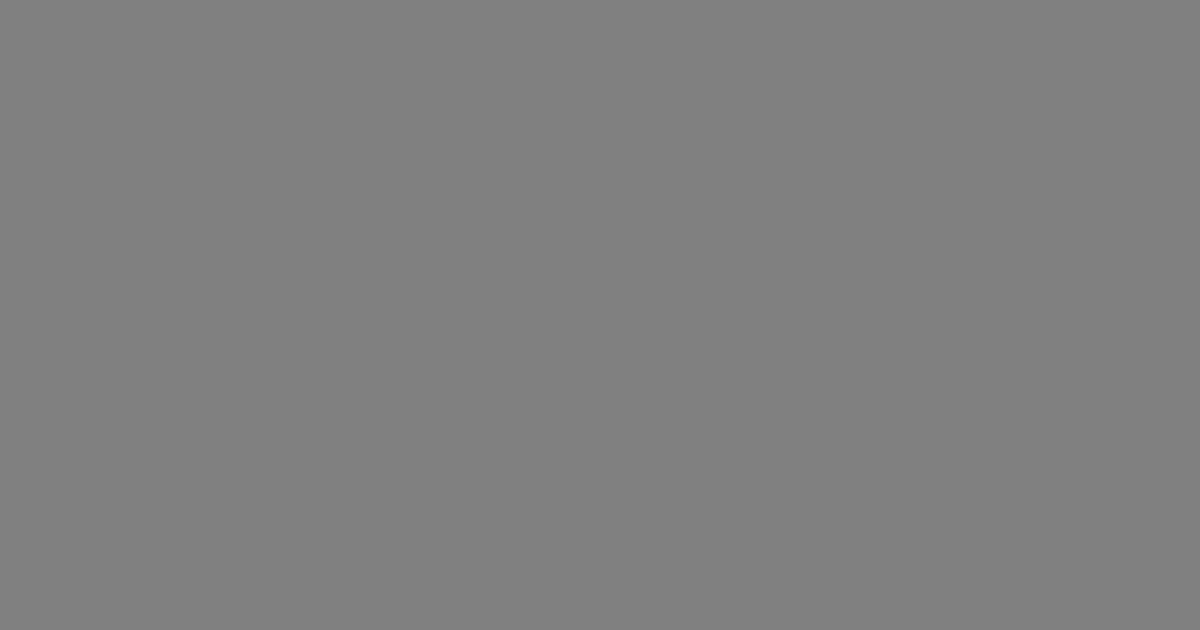 회색 #808080 색상 미리보기 (Gray)