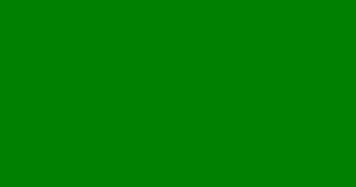 초록 #008000 색상 미리보기 (Green)