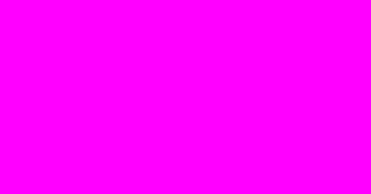 마젠타 #FF00FF 색상 미리보기 (Magenta)