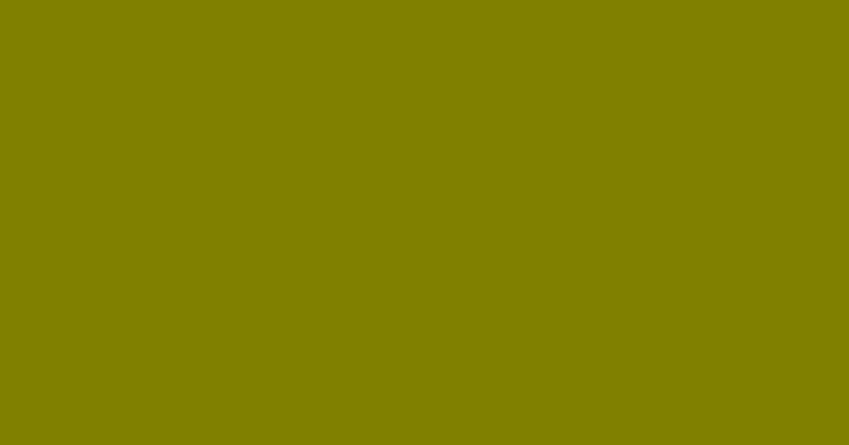 올리브 #808000 색상 미리보기 (Olive)