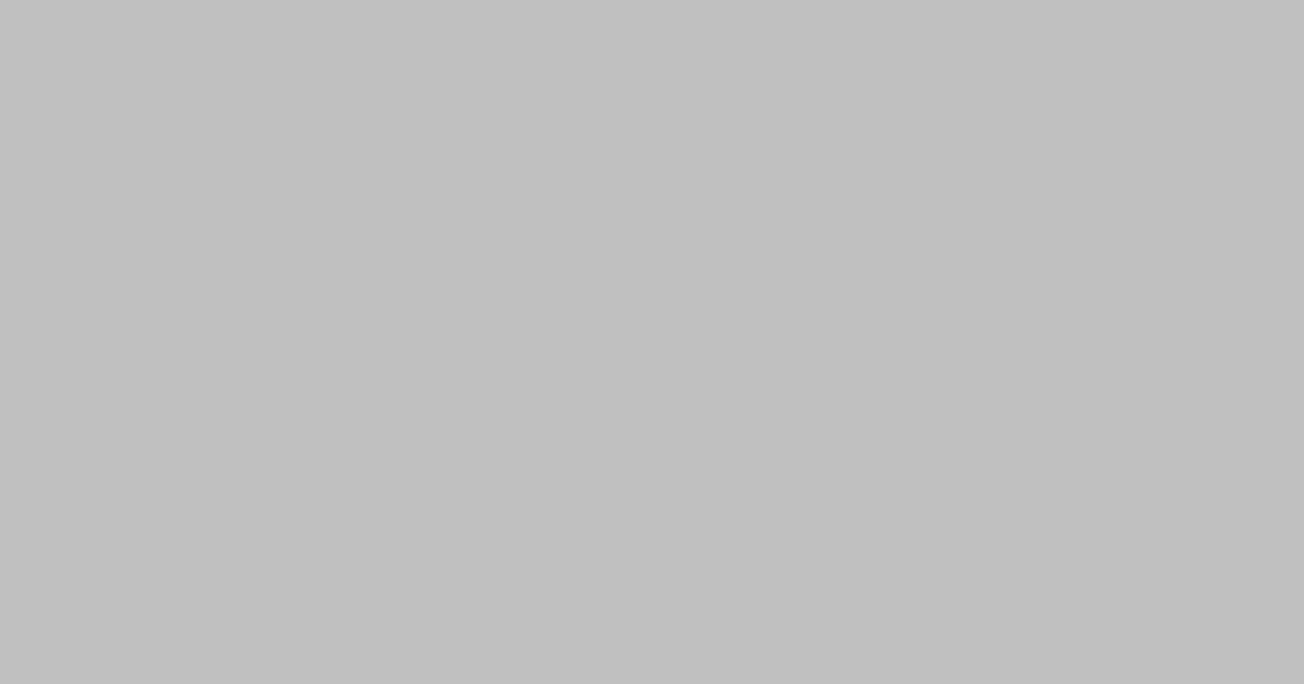 은색 #C0C0C0 색상 미리보기 (Silver)